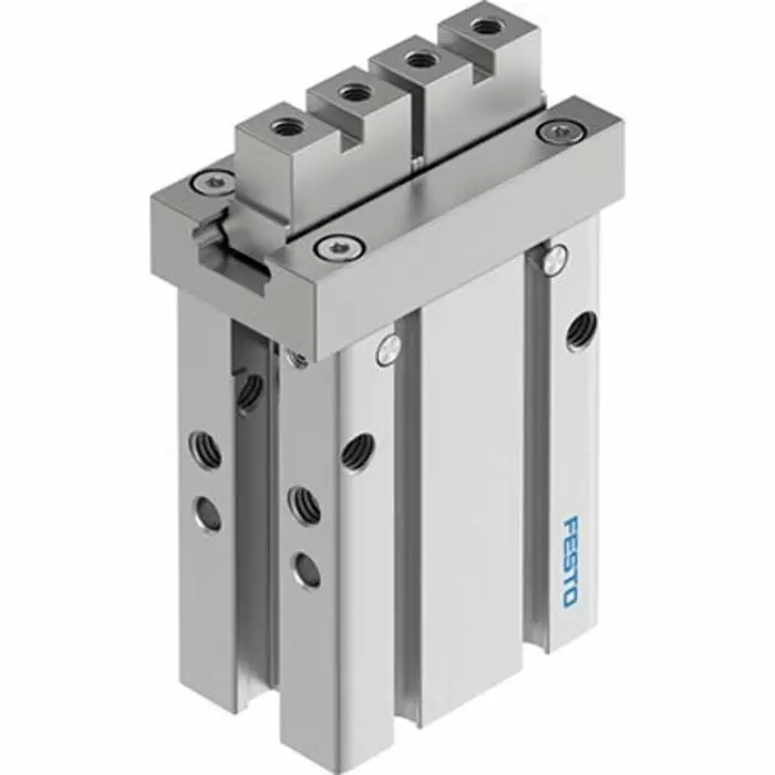 Festo 2 Finger Double Action Pneumatic Gripper, DHPC-16-A-NC-S-2