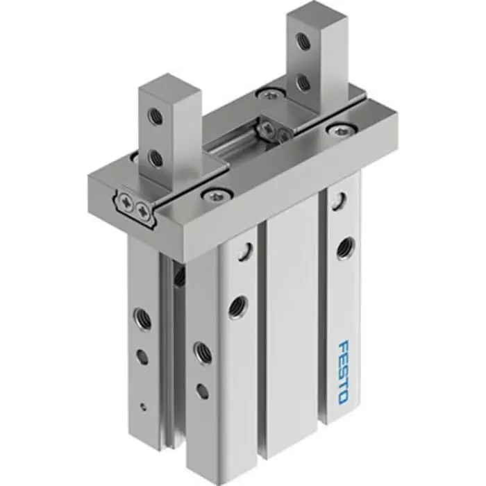 Festo 2 Finger Double Action Pneumatic Gripper, DHPC-L-25-A-B