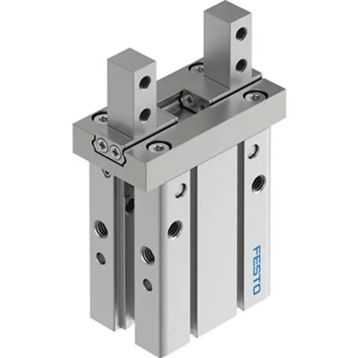 Festo 2 Finger Double Action Pneumatic Gripper, DHPC-L-25-A-B-1