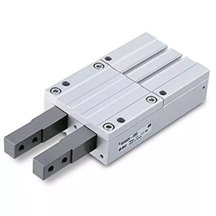 SMC 2 Finger Double Action Pneumatic Gripper, Parallel Gripping Type, MIW25-25D