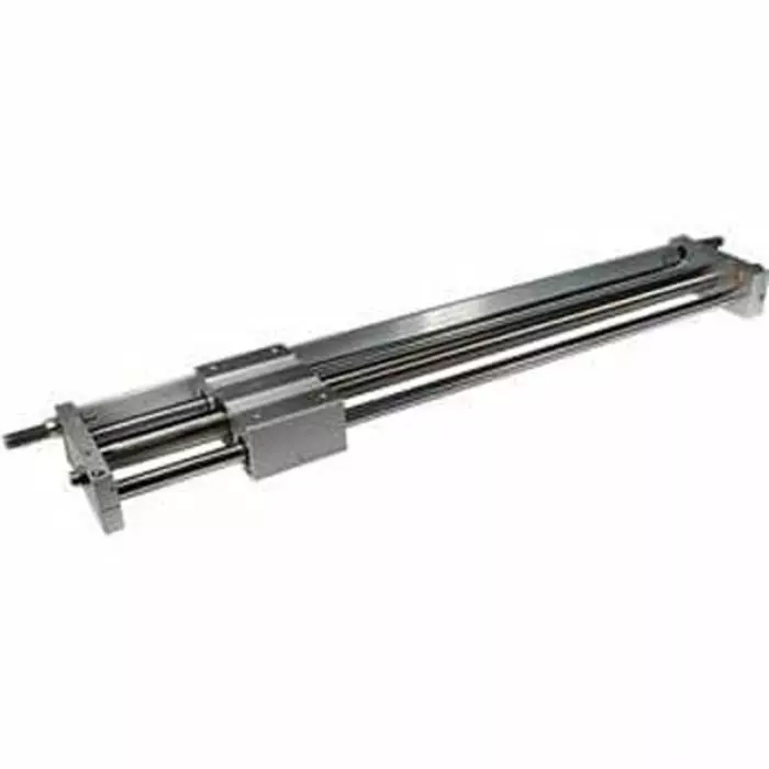 SMC Double Acting Rodless Pneumatic Cylinder 250 mm Stroke, 10 mm Bore, CY1L10H-250
