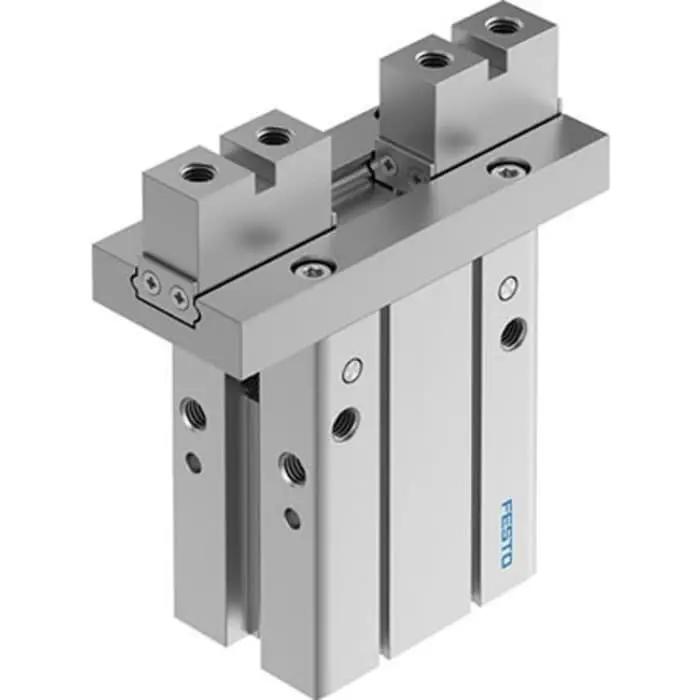 Festo 2 Finger Double Action Pneumatic Gripper, DHPC-40-A-NO-S-2