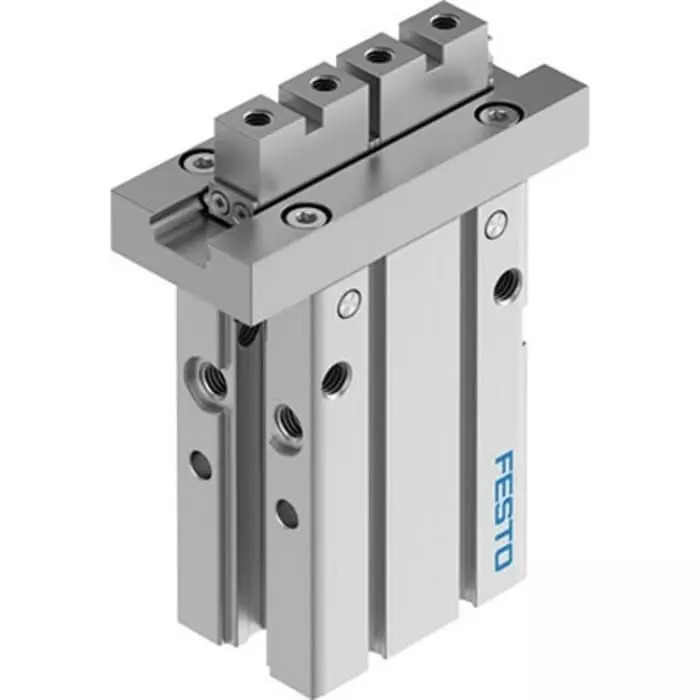 Festo 2 Finger Double Action Pneumatic Gripper, DHPC-L-20-A-NC-S-2