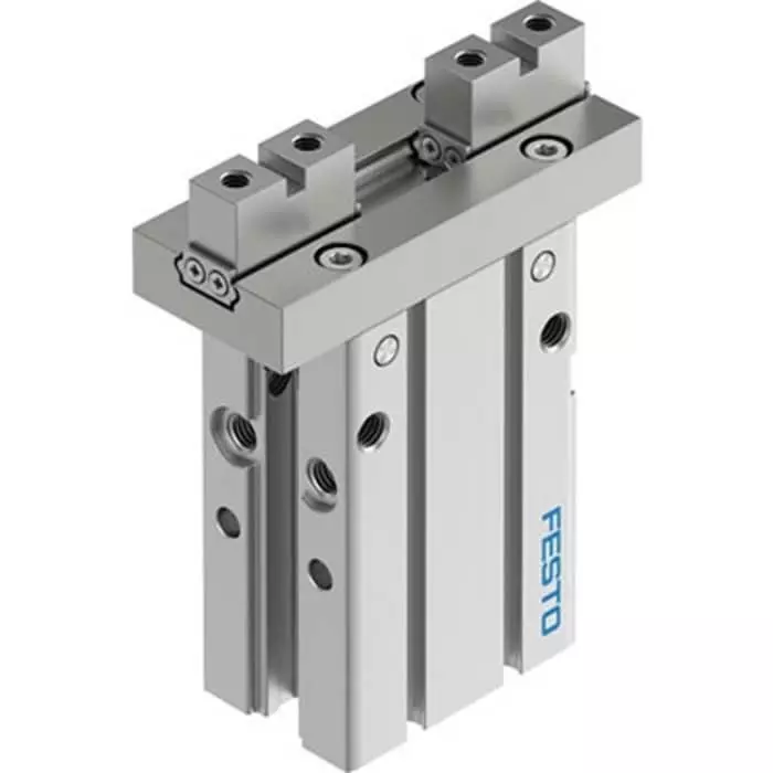 Festo 2 Finger Double Action Pneumatic Gripper, DHPC-L-20-A-NO-S-2
