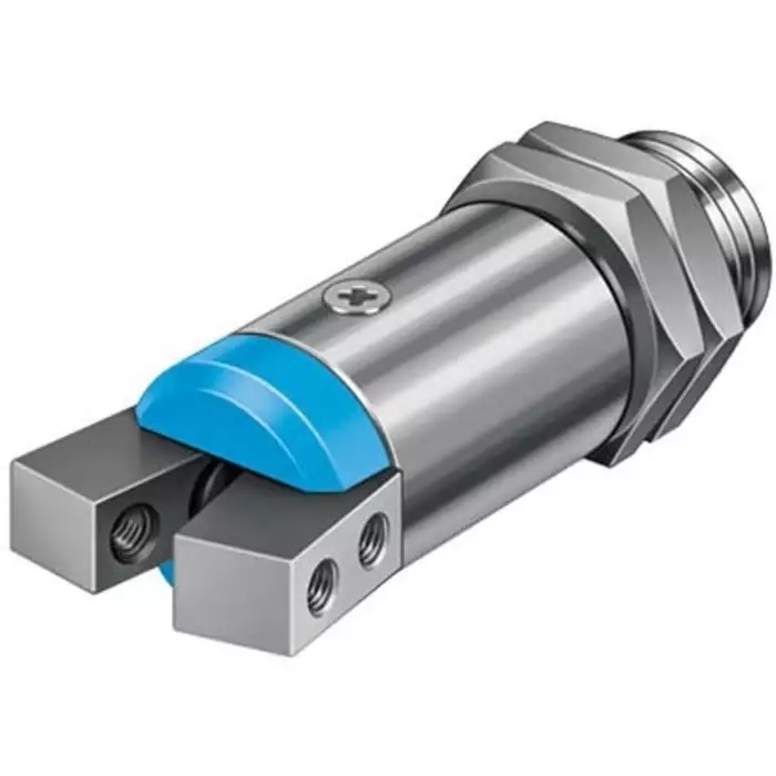 FESTO 2 Finger Single Action Pneumatic Gripper Angle Gripping Type, HGWM-12-EO-G7
