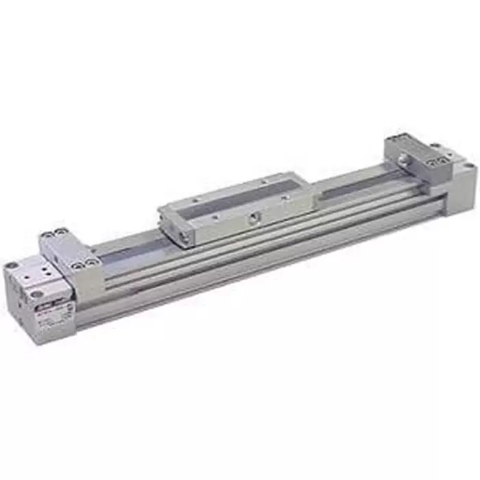 SMC Double Acting Rodless Pneumatic Cylinder 200 mm Stroke, 16 mm Bore, MY1B16-200