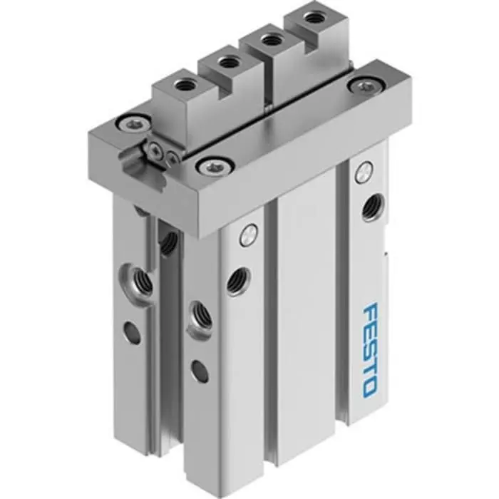 Festo 2 Finger Double Action Pneumatic Gripper, DHPC-20-A-NC-S-2