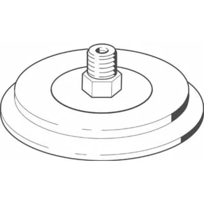 FESTO VAS Suction Cup 700N Holding Force, 125 mm Pad Diameter, VAS-125-3/8-SI-B