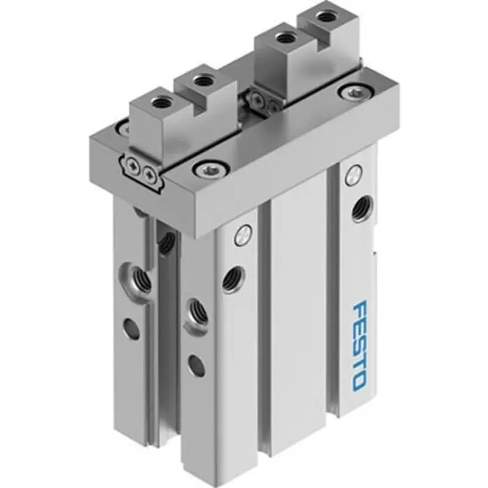 Festo 2 Finger Double Action Pneumatic Gripper, DHPC-20-A-NO-S-2
