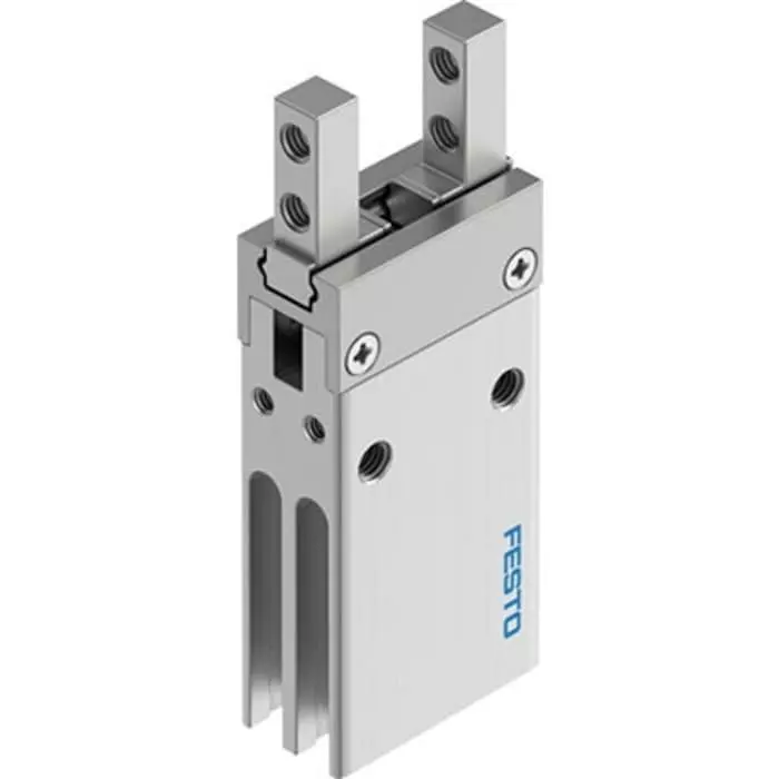Festo 2 Finger Double Action Pneumatic Gripper, DHPC-6-A-NO-S