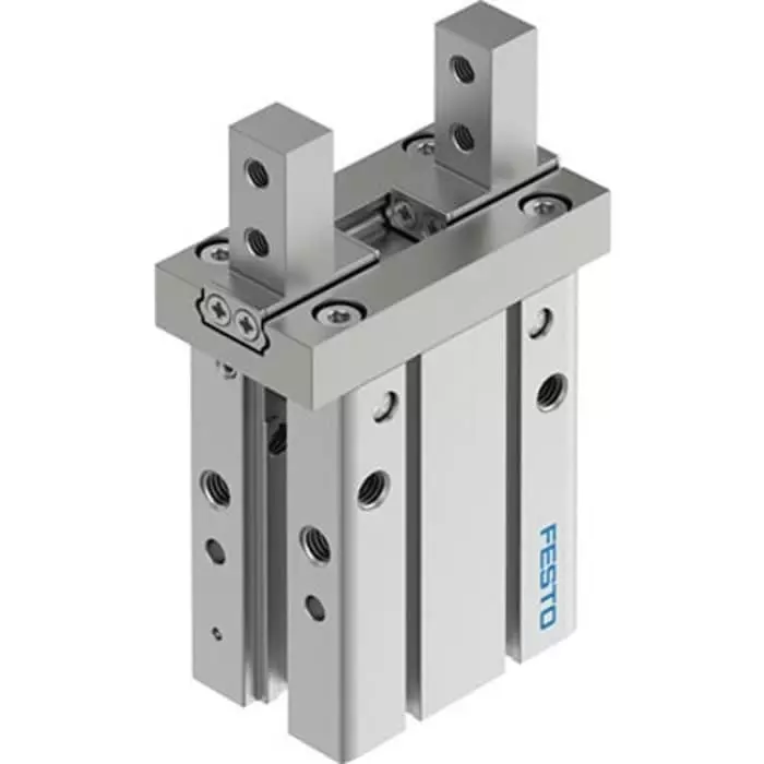 Festo 2 Finger Double Action Pneumatic Gripper, DHPC-L-25-A-NO-S-2