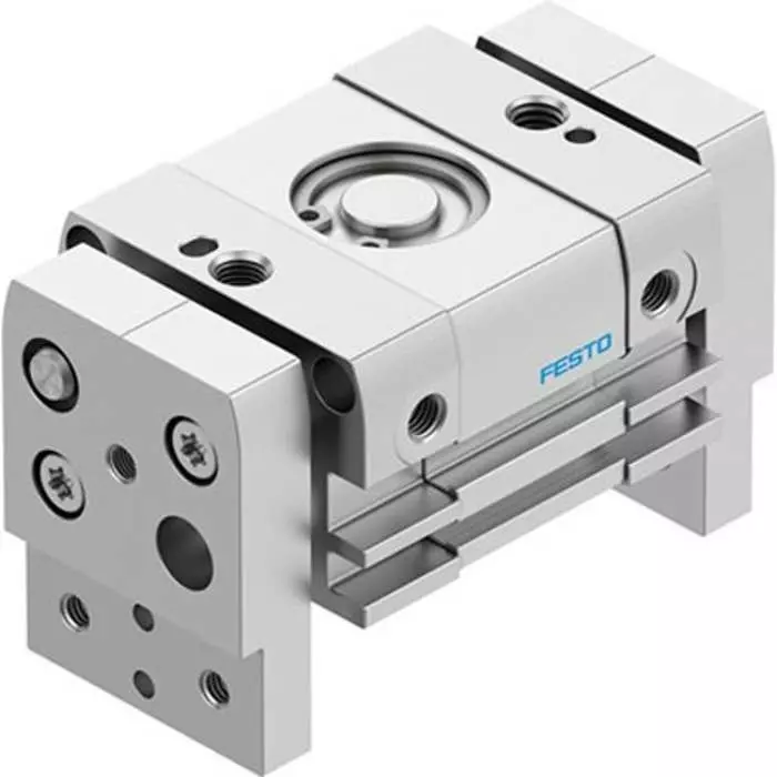 Festo 2 Finger Double Action Pneumatic Gripper, DHPL-10-20-P-A