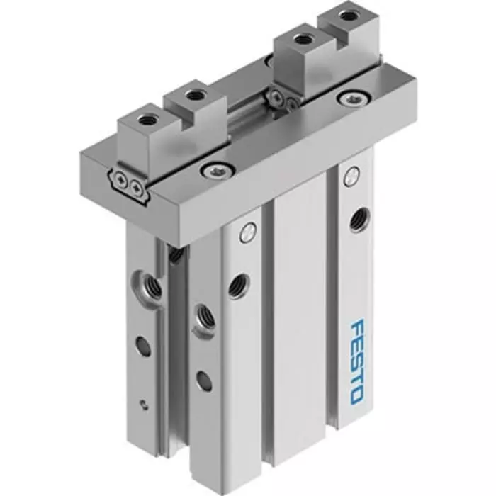 Festo 2 Finger Double Action Pneumatic Gripper, DHPC-L-20-A-B-2