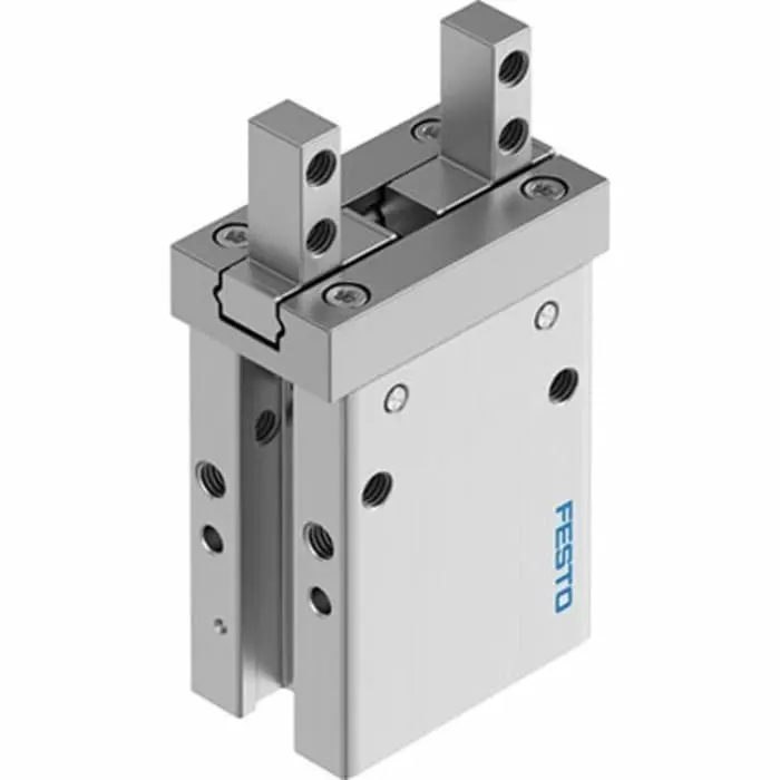 Festo 2 Finger Double Action Pneumatic Gripper, DHPC-10-A-B-1