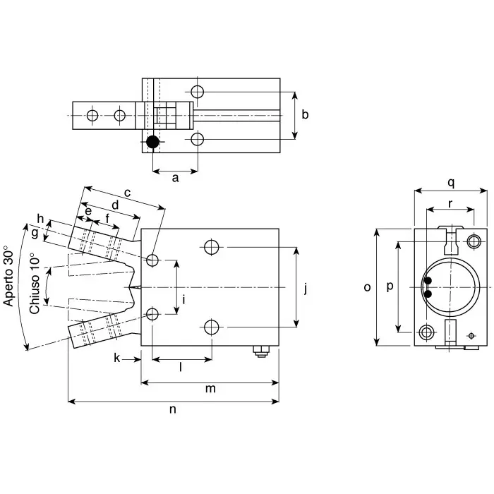 smc-pneumatic-air-gripper-standard-mhc2-series-double-acting-and-10-25-mm-bore-size-mhc2-16d