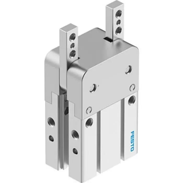 Festo 2 Finger Double Action Pneumatic Gripper, DHWC-25-A, Angle Gripping Type, DHWC-25-A