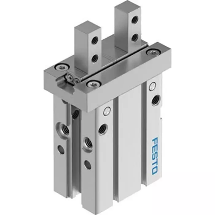 Festo 2 Finger Double Action Pneumatic Gripper, DHPC-20-A-NC-S-1
