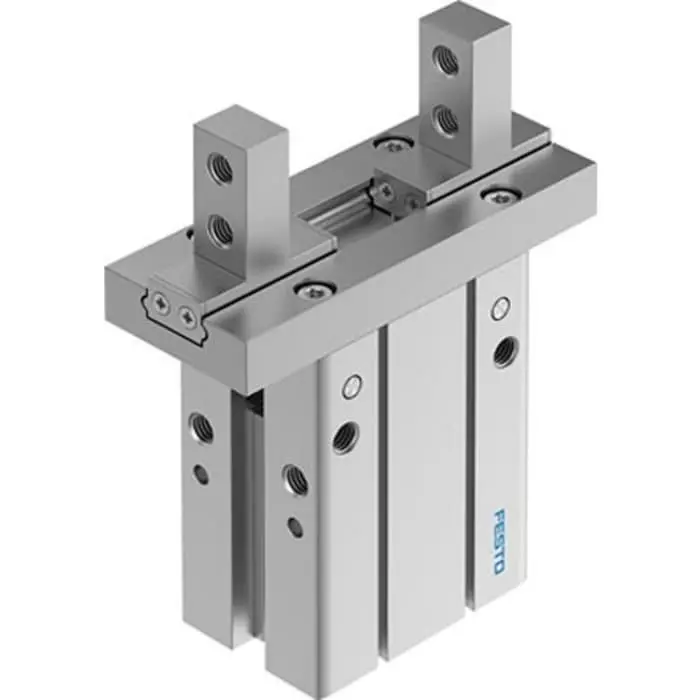 Festo 2 Finger Double Action Pneumatic Gripper, DHPC-40-A-NC-S