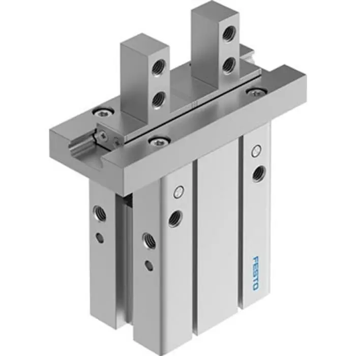 Festo 2 Finger Double Action Pneumatic Gripper, DHPC-40-A-NC-S-1