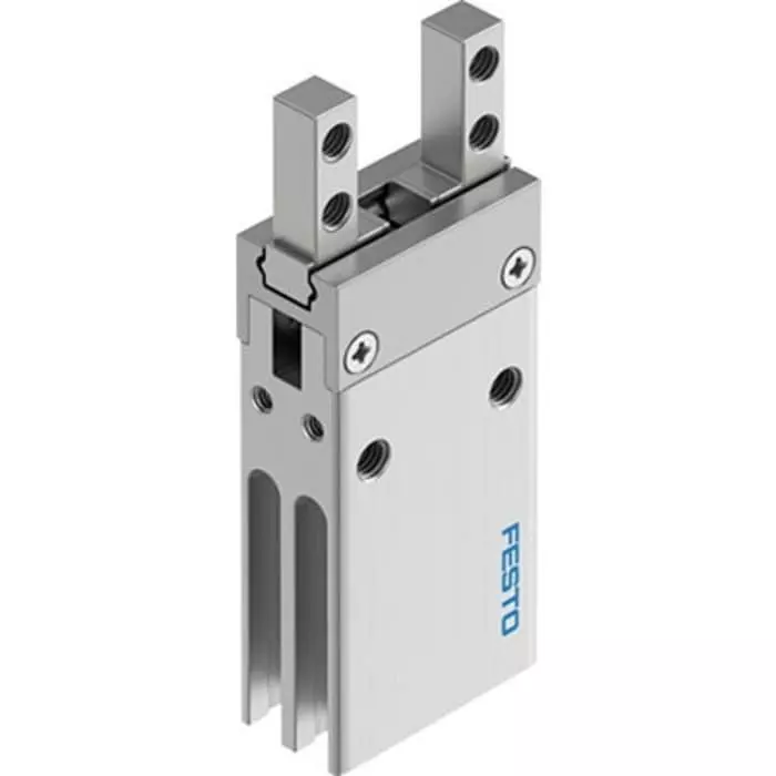 Festo 2 Finger Double Action Pneumatic Gripper, DHPC-6-A-NO-S-1