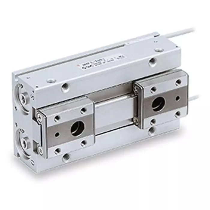 SMC 2 Finger Double Action Pneumatic Gripper, Low Profile Gripping Type, MHF2-20DR