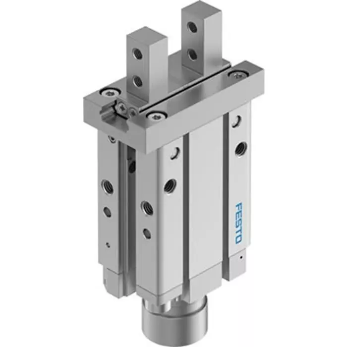 Festo 2 Finger Double Action Pneumatic Gripper, DHPC-25-A-NC-S-2