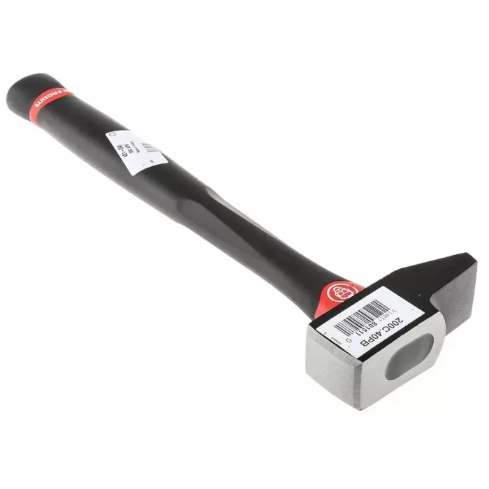 Facom Carbon Steel Engineers Hammer with Graphite Handle, 1kg, 200C.40PF