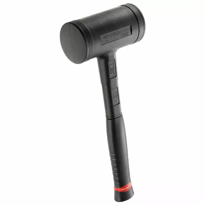 Facom Steel Dead Blow Hammer with Polyurethane Handle, 657g, 216.4