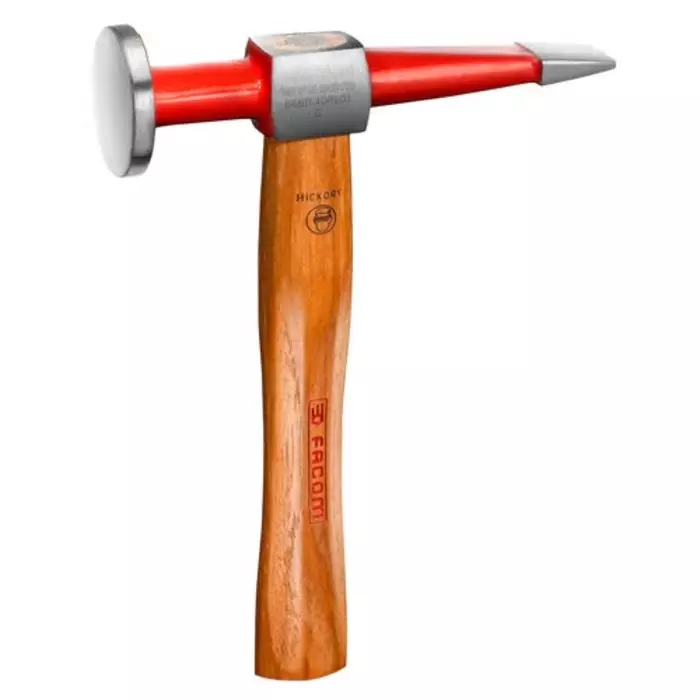 Facom Planishing Hammer with Hickory Wood Handle, 320g, 868D.40PLD1