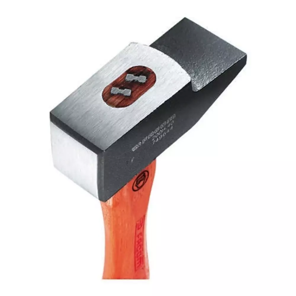 Facom Steel Engineers Hammer with Hickory Wood Handle, 1.9kg, 200H.50PB