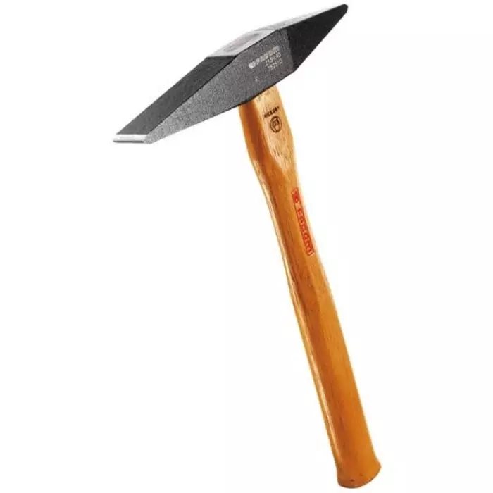 Facom Steel Welders Chipping Hammer with Hickory Wood Handle, 340g, 213H.30