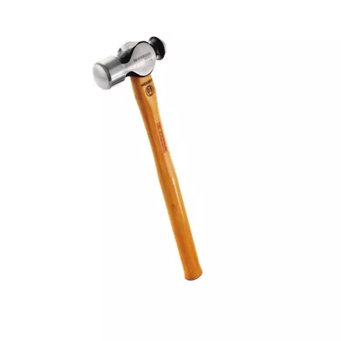 Facom Steel Ball-Pein Hammer with Hickory Wood Handle, 280g, 202H.1/2