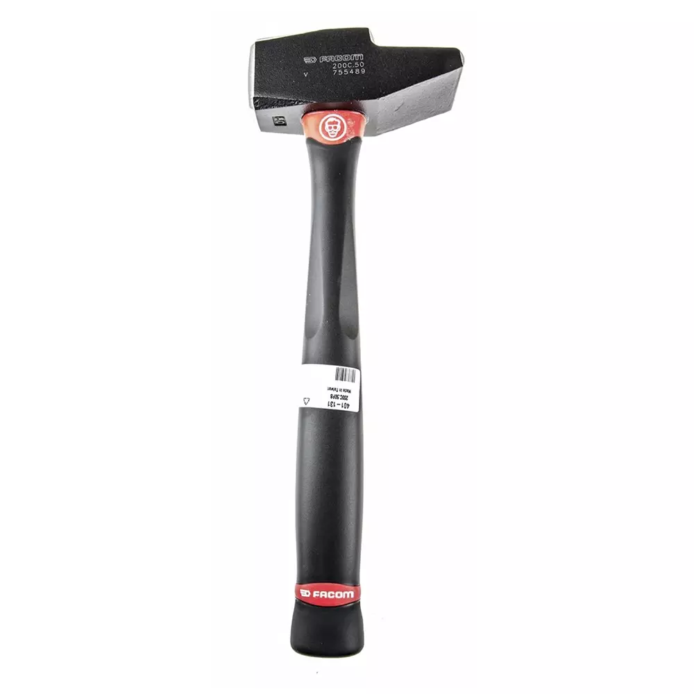Facom Carbon Steel Engineers Hammer with Graphite Handle, 1.9kg, 200C.50PF