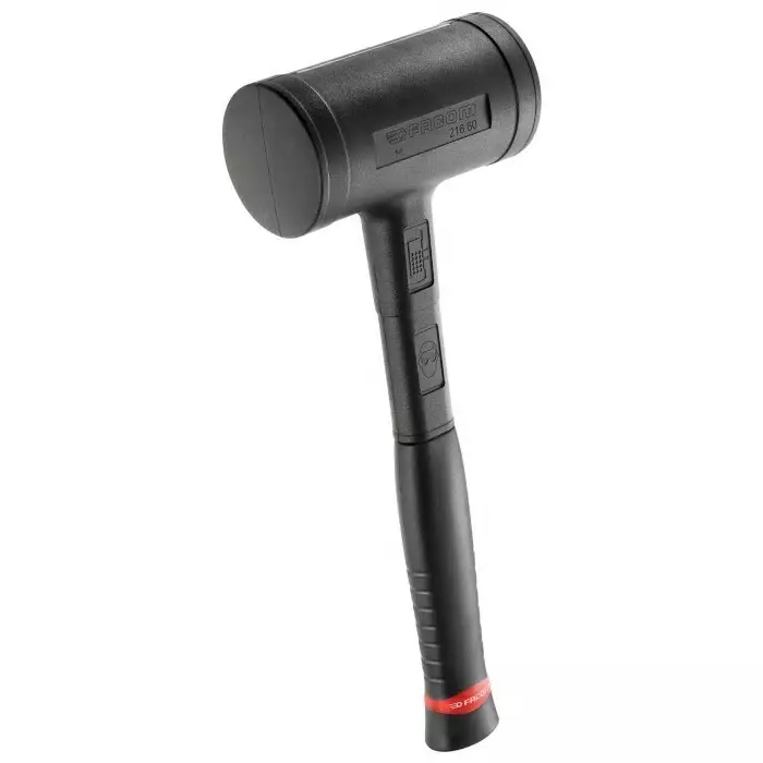 Facom Steel Dead Blow Hammer with Polyurethane Handle, 888g, 216.5