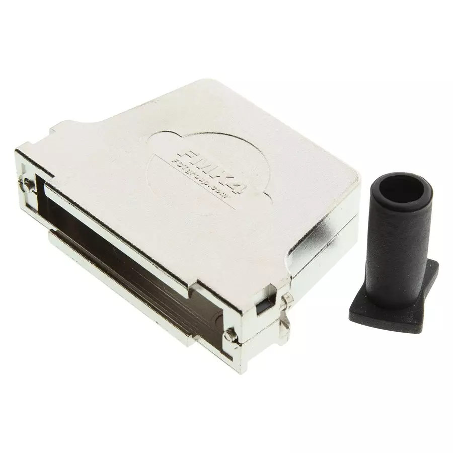 MOLEX D Sub Backshells D-SUB BACKSHELL, DC, 45DEG, ZINC 173111-0063