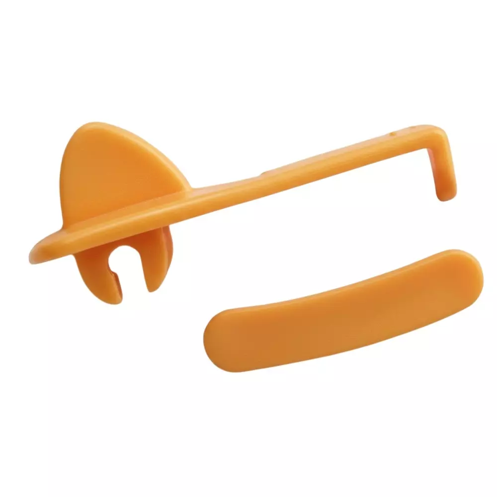 AGE TECH Mount Head Inset Yellow Color Plastic Body for Automotive Maintenance, NT1034HD