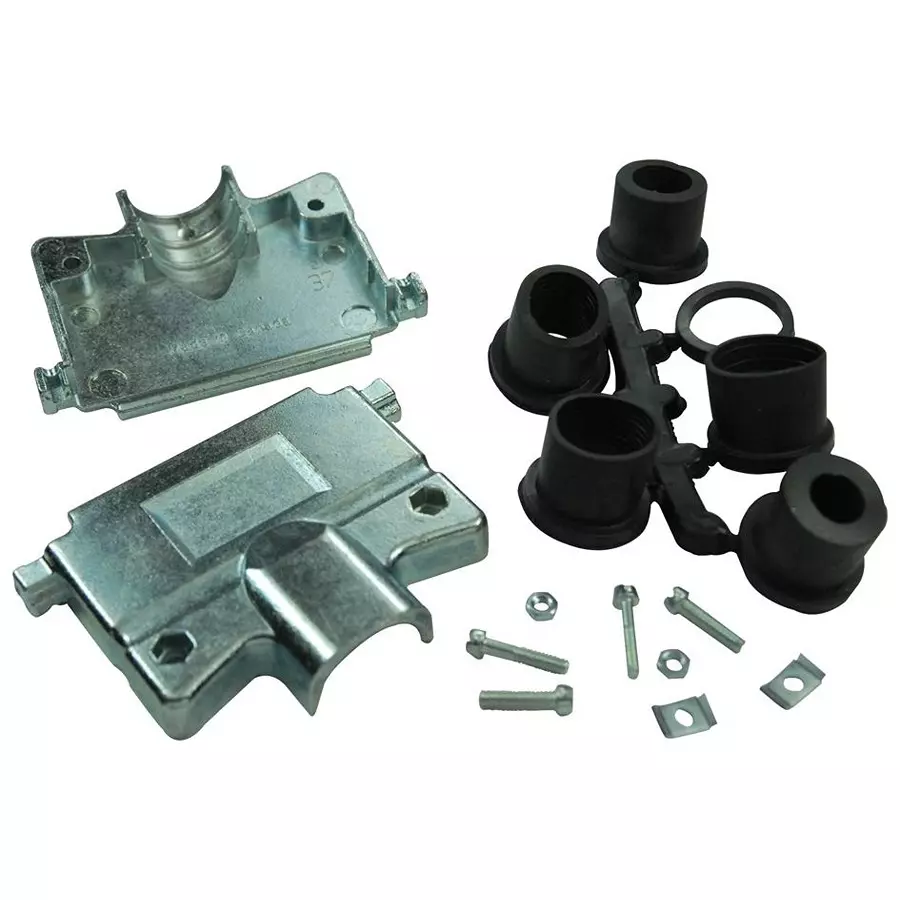 MULTICOMP PRO D Sub Backshells D SUB COVER, SIZE DC, METAL, SPC15009