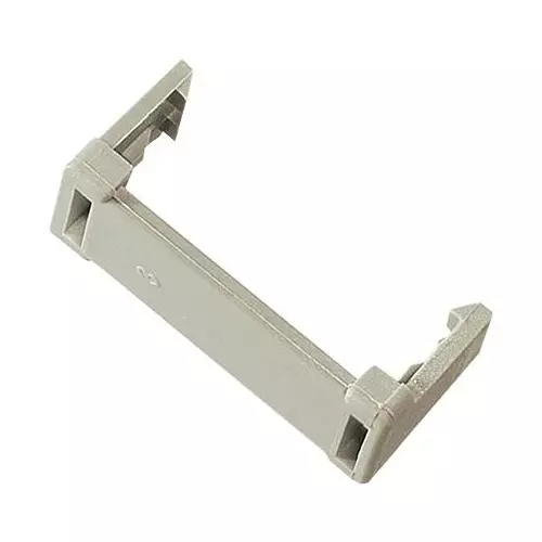 Harting D Sub Strain Reliefs D-SUB STRAIN RELIEF, 15POS, PLASTIC, 09662080001 (Pack of 10)