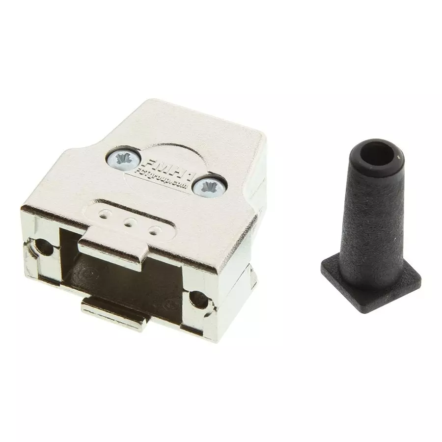 MOLEX D Sub Backshells D-SUB BACKSHELL, DE, 180DEG, ZINC 173111-0086