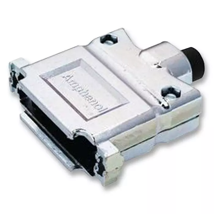 AMPHENOL COMMUNICATIONS SOLUTIONS D SUB BACKSHELL, SIZE DB, ZINC ALLOY, 17E165725