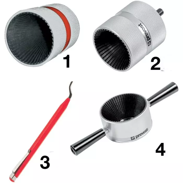 PREVOST Pipe Cutter With Deburring Tool 16 mm Outside Diameter, PPS CH50