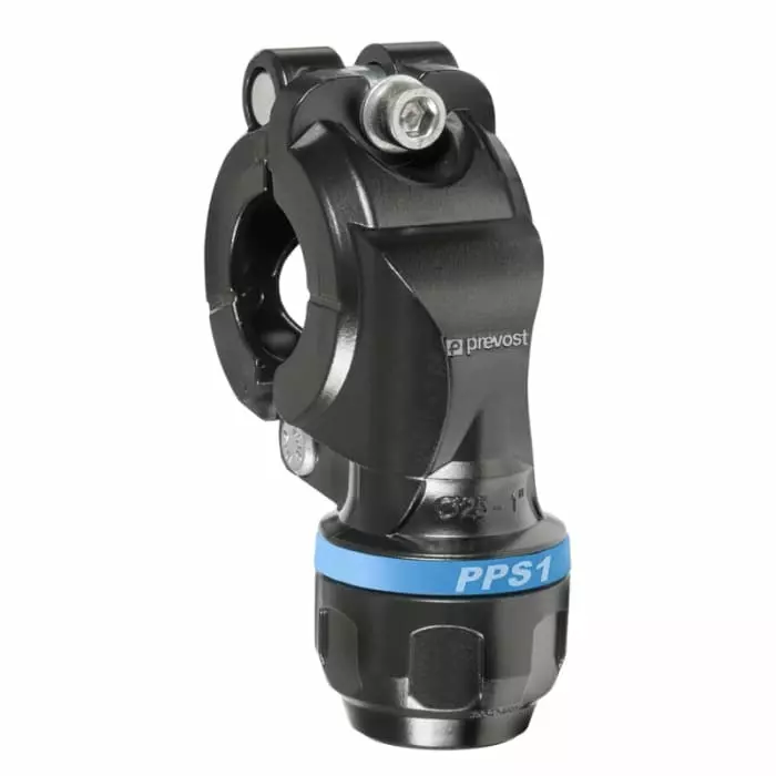 PREVOST 16 Bar Aluminium Tapping Flange, 40 mm Outside Diameter, PPS1 BP4025