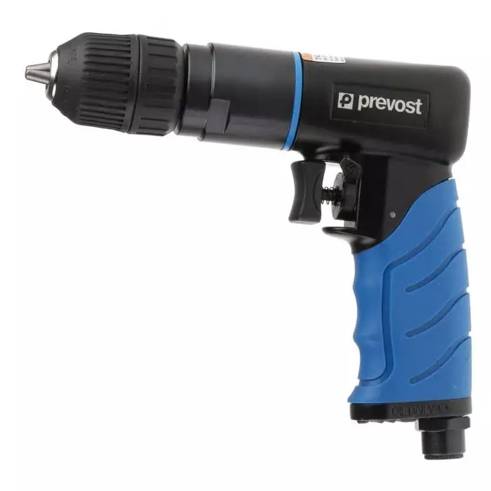 PREVOST Air Drill 10 mm 1/4in Air Inlet (BSP) , 1000 RPM, 2000 RPM, TAD P382000