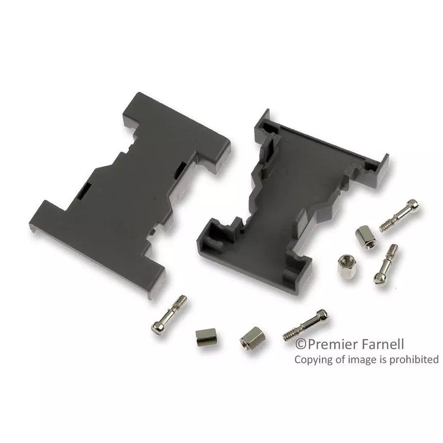 MULTICOMP PRO D Sub Backshells GENDER CHANGER COVER, ABS, SPC14970