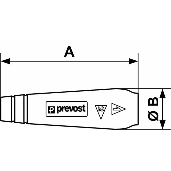 PREVOST 100 mm Long Hose Protector, 14 - 17 mm Hose Size Compatibility, ECP S11417