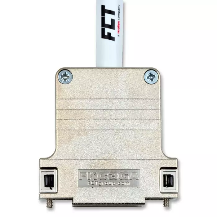 MOLEX D Sub Backshells D-SUB BACKSHELL, DB, 180°, ABS 172704-0120