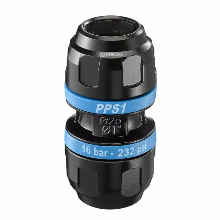PREVOST 16 Bar Aluminium Equal Union, 32 mm Outside Diameter, PPS1 UN32