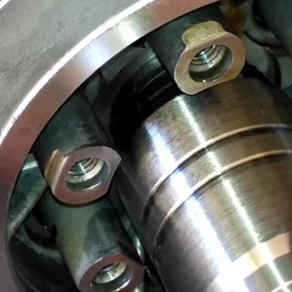 MEC Clutch Nut Spanner Alloy Steel Polished Finish with Flare Nut Head, MEC1541