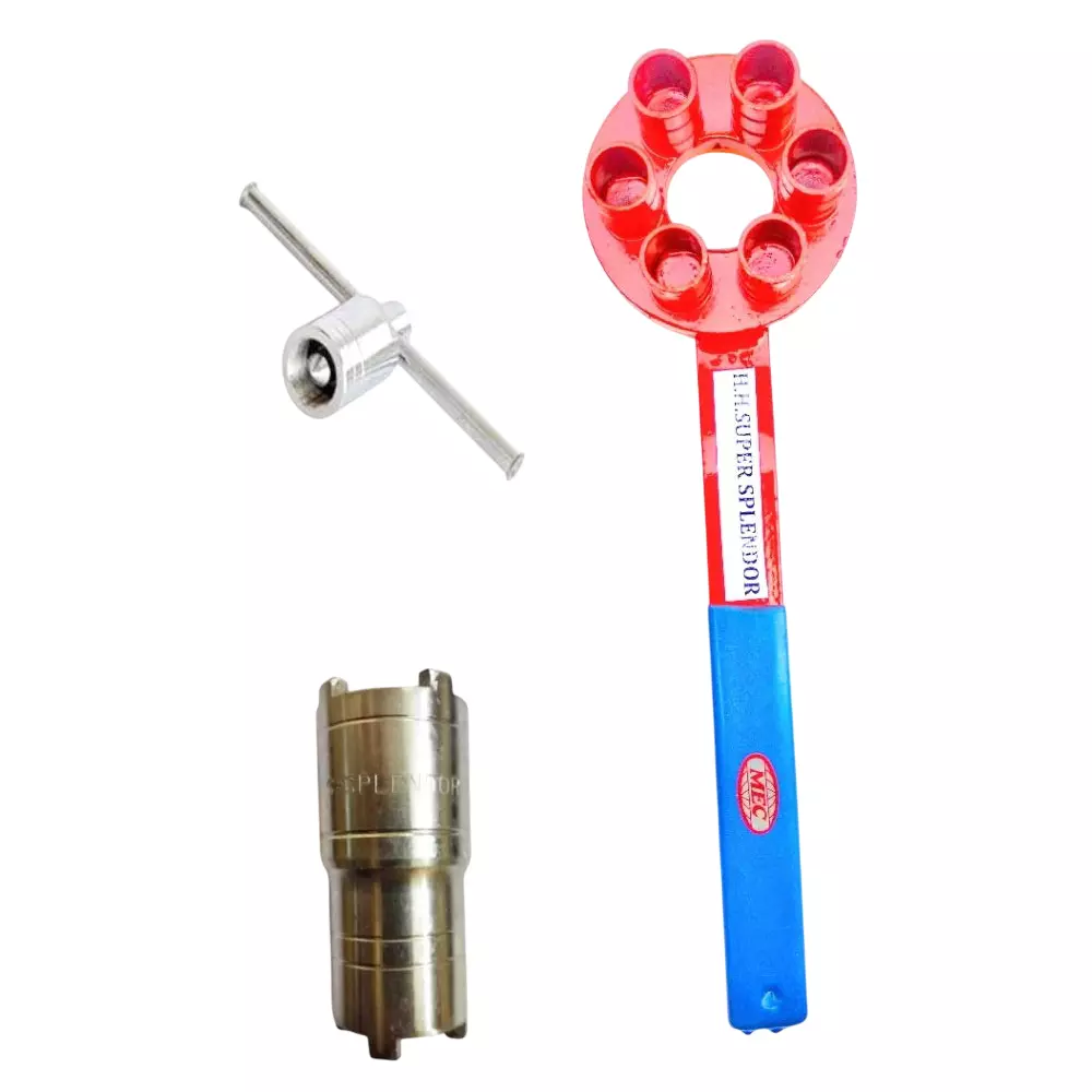 MEC Repairing Tool Kit for Hero Honda Super Splendor Motorbikes (Set of 3 Pcs)