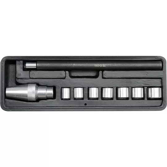Yato 9 Pcs Universal Clutch Adjustment Set Carbon Steel, Aluminium Body For Centering The Clutch Disc, YT-06311